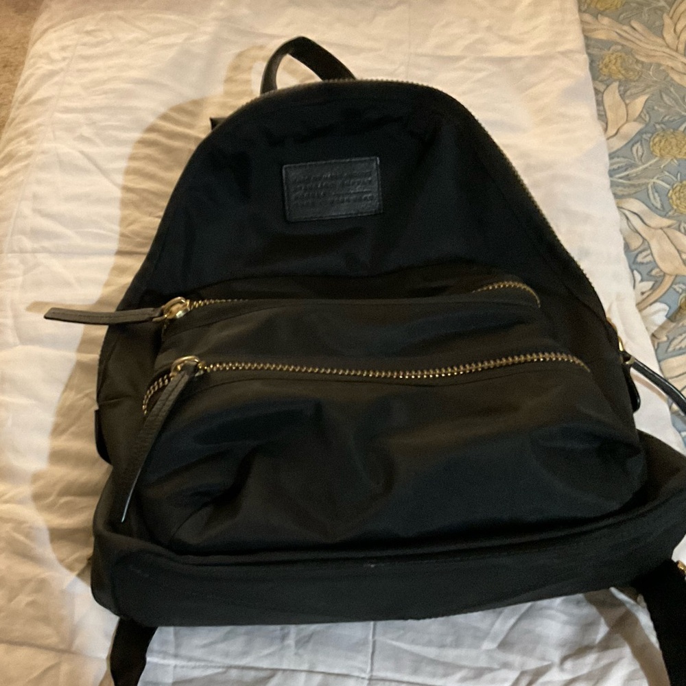 Marc Jacob’s black backpack